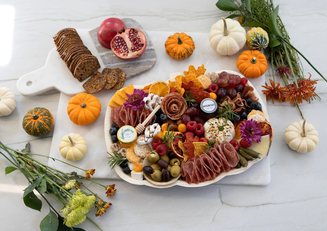 Thanksgiving Pumpkin Charcuterie Grazing Platter