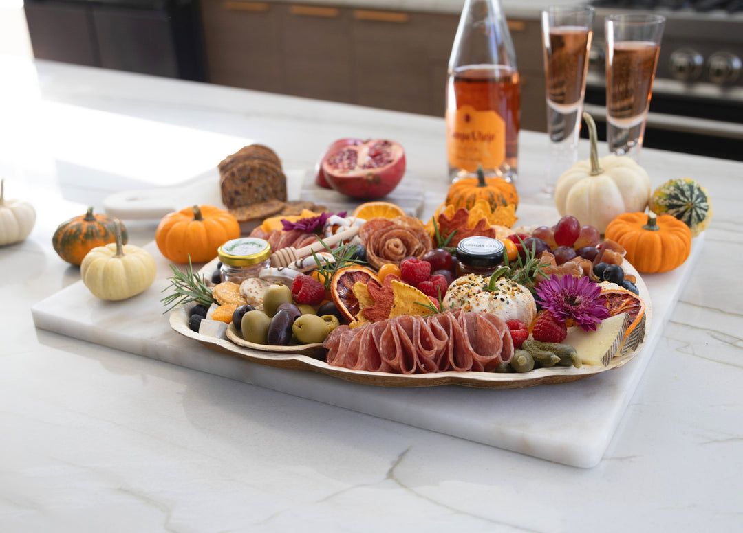Thanksgiving Pumpkin Charcuterie Grazing Platter