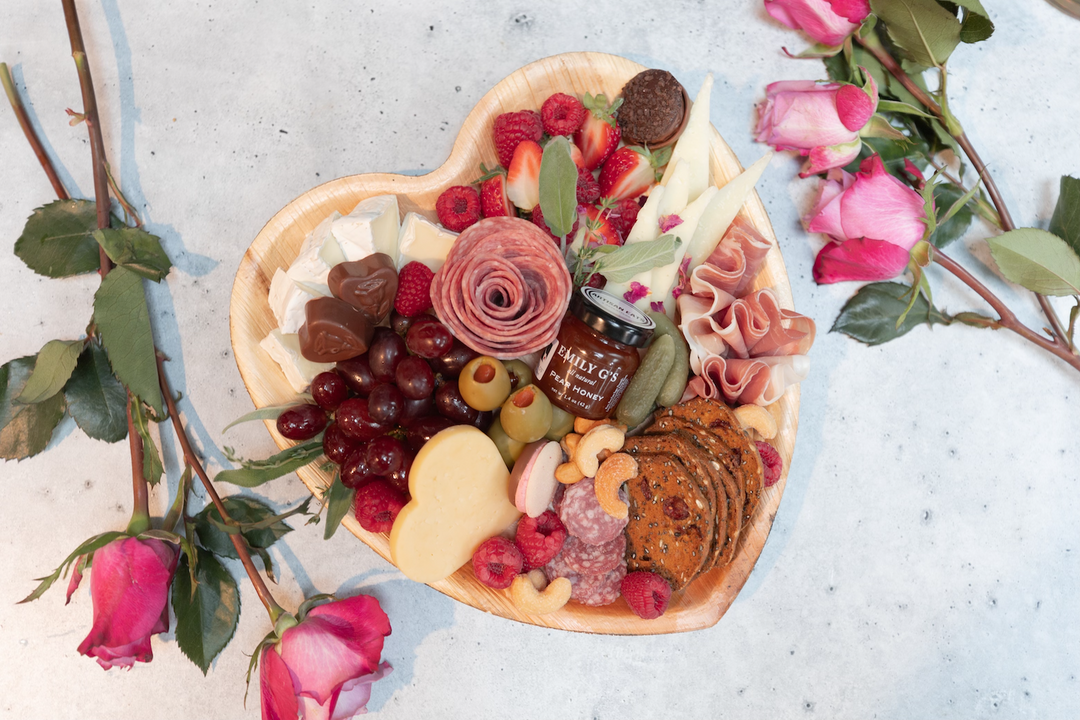 Heart Charcuterie Platter 8>