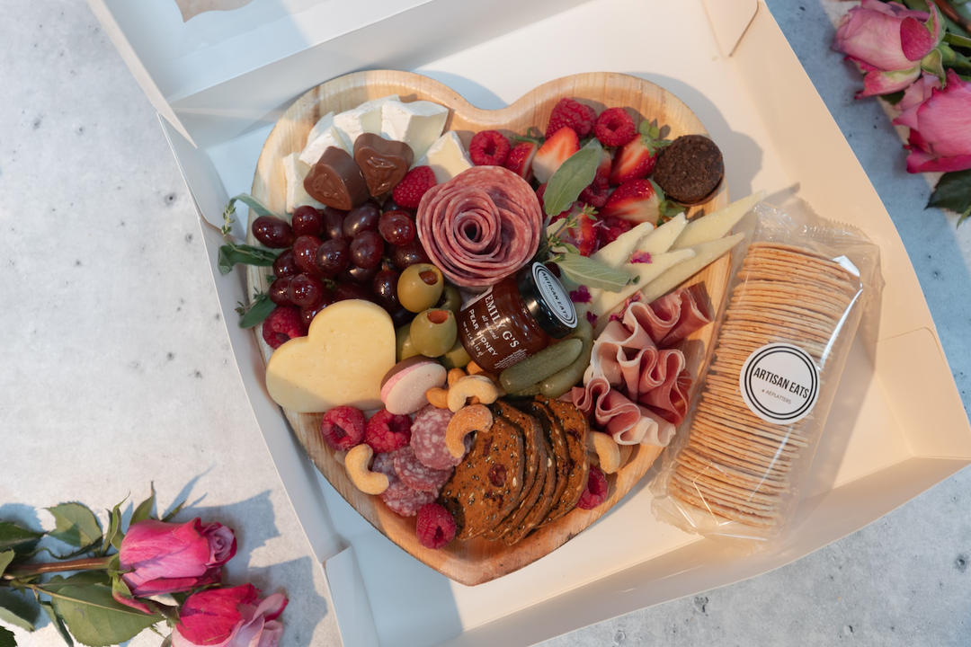 Heart Charcuterie Platter 8>