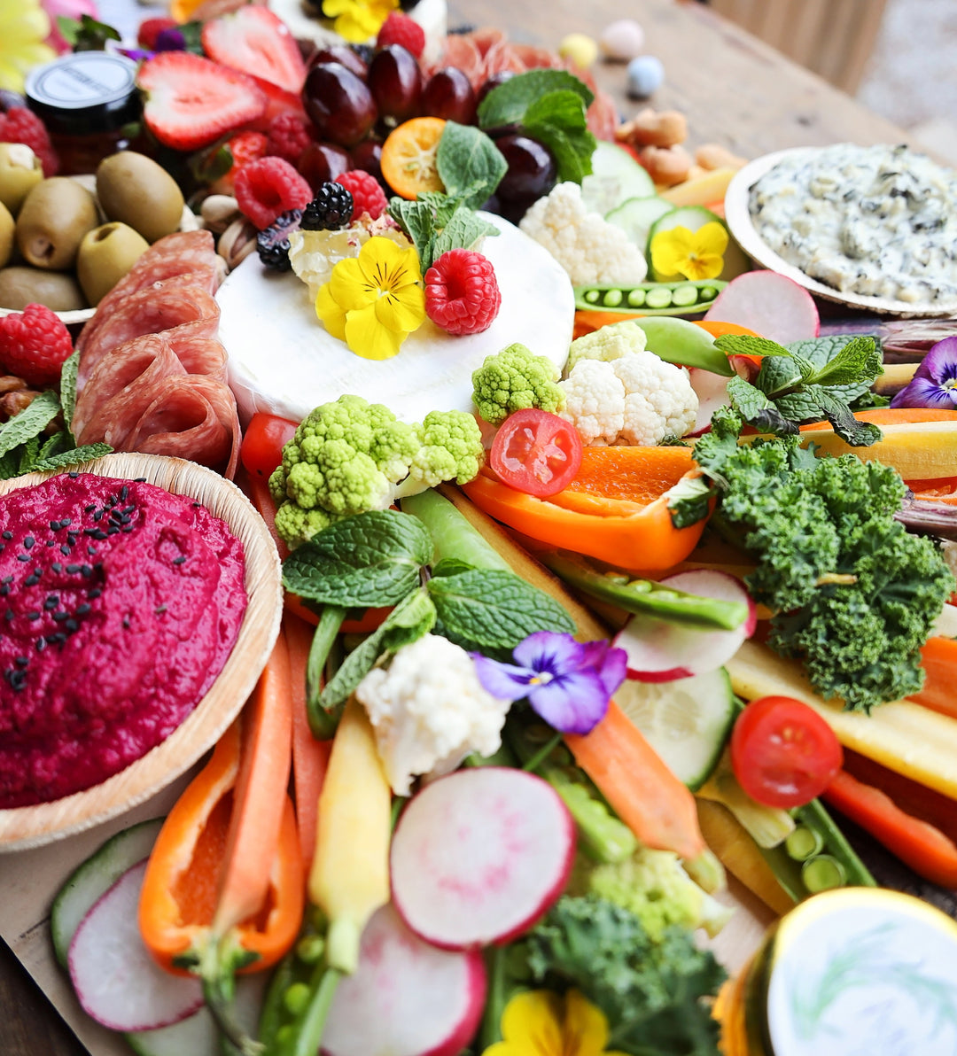 Charcuterie and Crudités Grazing Platter