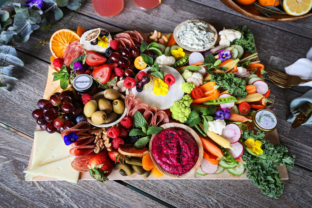 Charcuterie and Crudités Grazing Platter