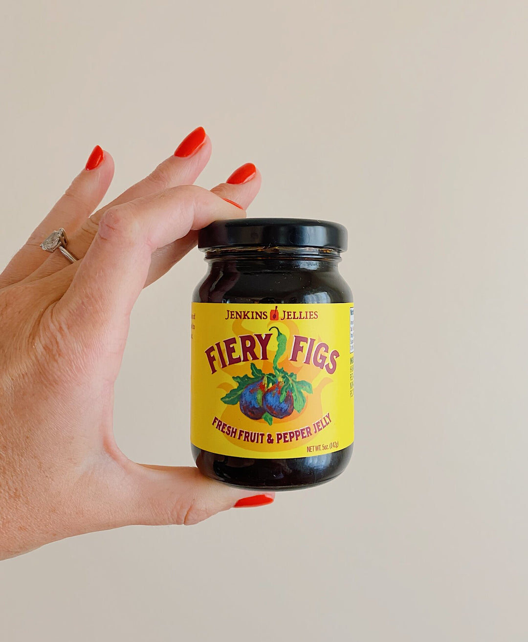 Fiery Fig Pepper Jelly